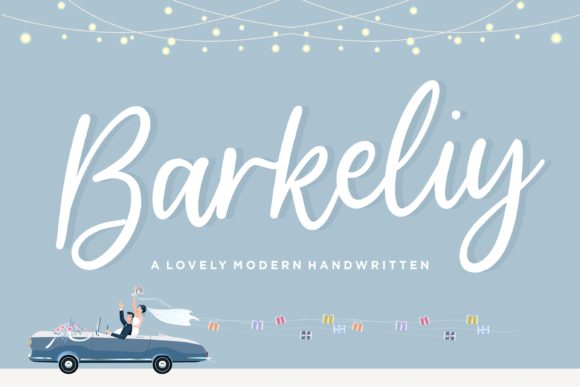 Barkeliy Font for Elegant Design