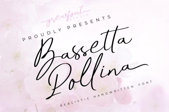 Bassetta Pollina Font: Modern Elegance for Handmade Creations