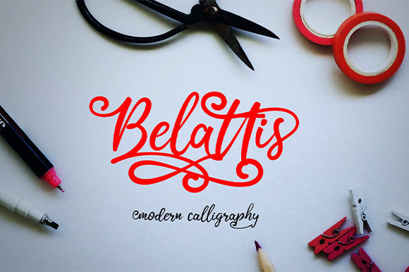 Belattis Font Review for Marketers and Designers