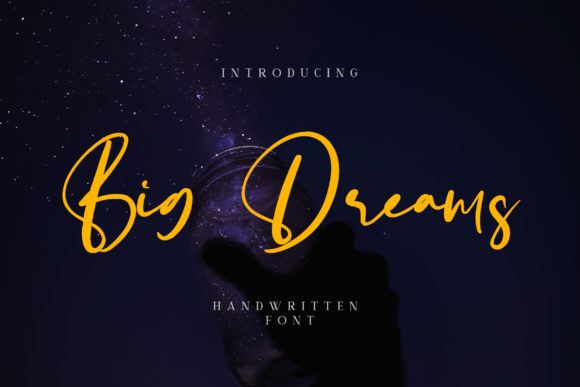 Big Dreams Font for Elegant Branding and Creative Projects