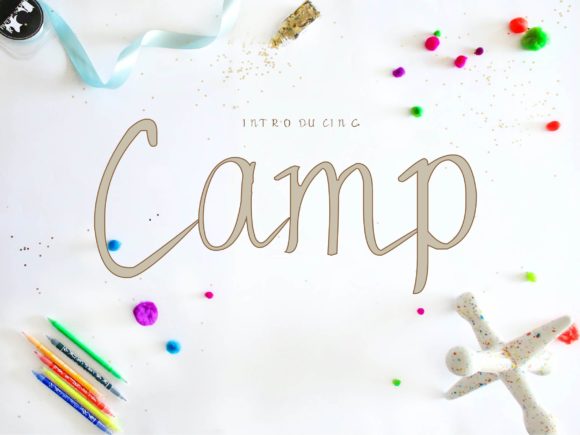 Camp Font for Handmade Creations and Elegant Typography