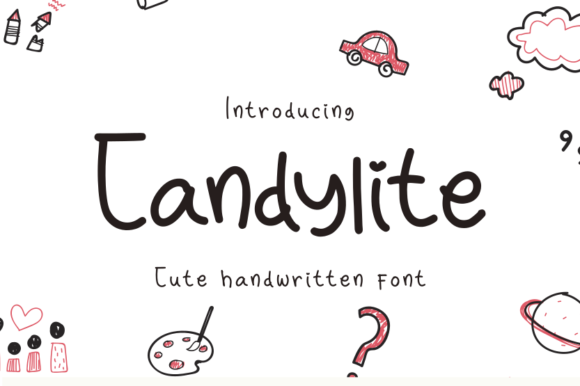 Candylite Font: A Quirky Script for Editorial Creativity