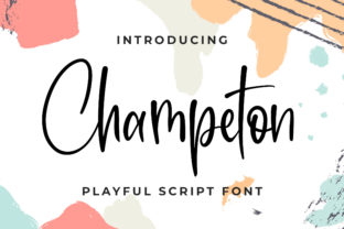 Champeton: A Script Font for Authentic and Playful Typography