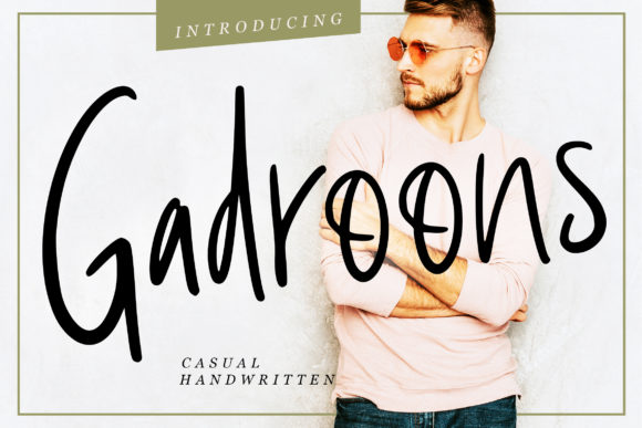 Gadroons Font for Creative Design