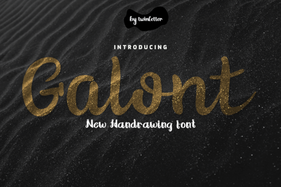 Galont Font: Elevate Your Editorial Design with Handwritten Elegance
