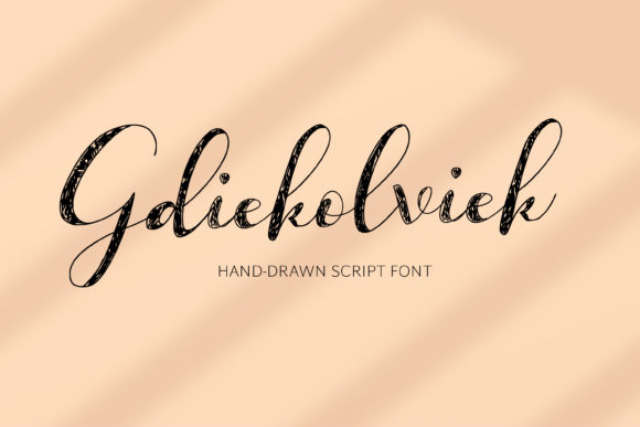 Gdiekolviek Font for Editorial Design