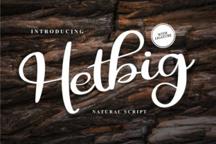 How Hetbig Elevates Editorial Design with Script Handwritten Elegance
