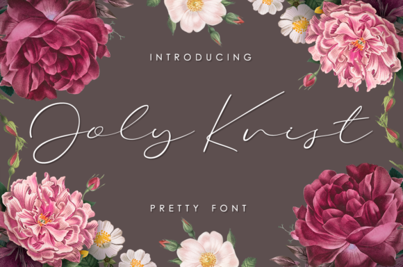 Joly Cvist: A Handwritten Font for Authentic Brand Storytelling