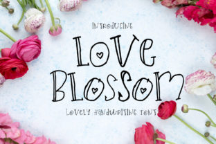 Love Blossom: A Sweet Script Font for Creative Projects