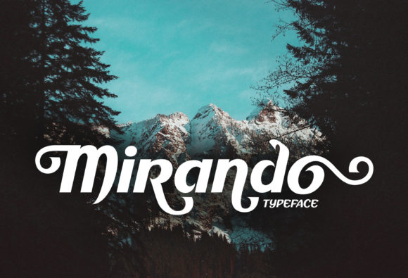 Mirando Font for Modern Branding and Design Projects