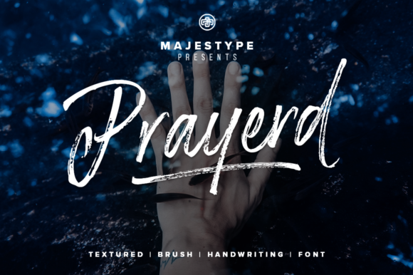 Prayerd Font: A Handwritten Typeface for Creative Branding