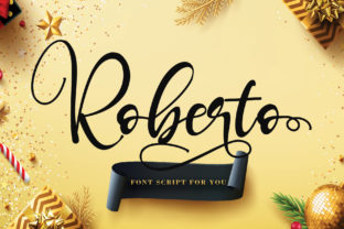 Roberto Font: A Playful Script for Editorial Design